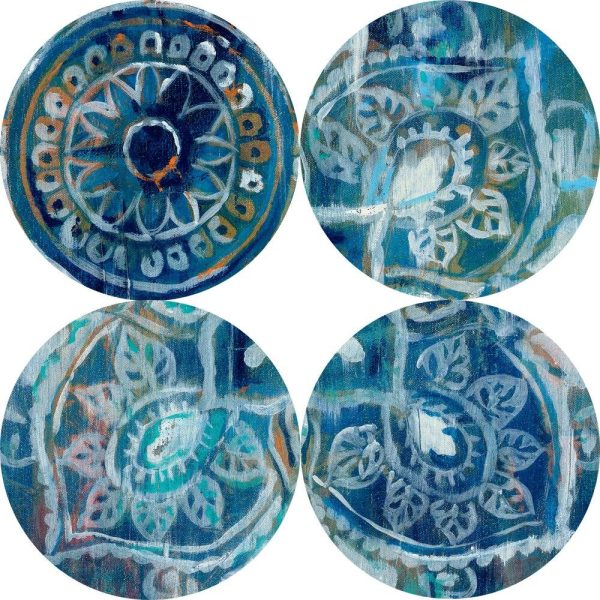 Abstract Magic Mandala Wall Art Canvas Print - Image 4