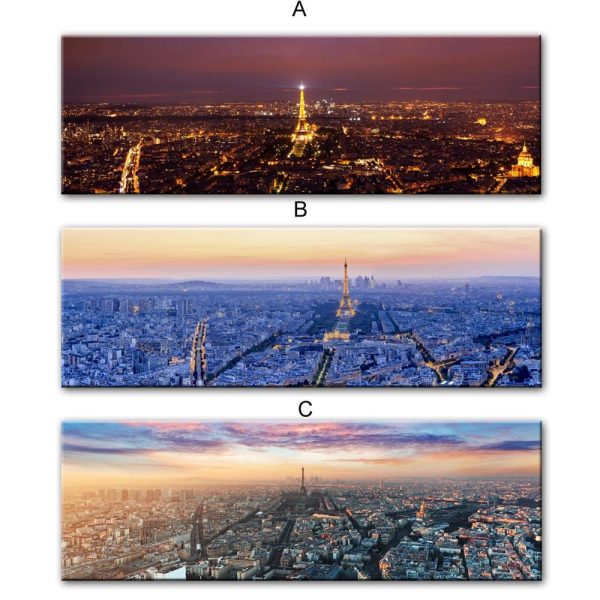 Skyline of Paris Canvas Print Picture - Image 6