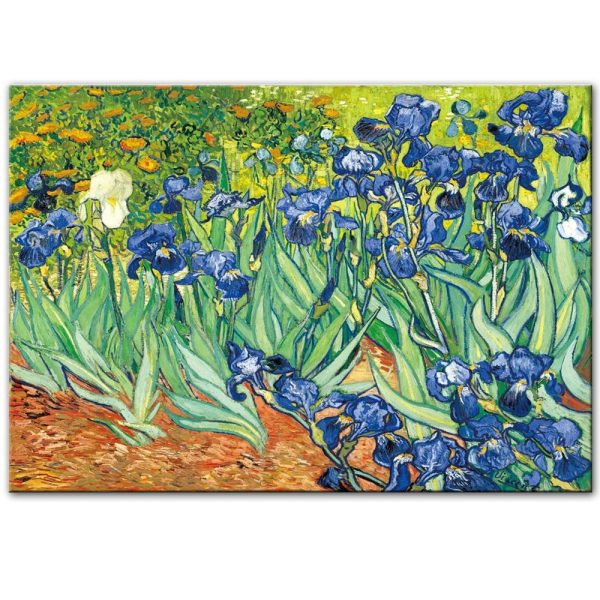 Irises Van Gogh Wall Art Canvas Print - Image 3