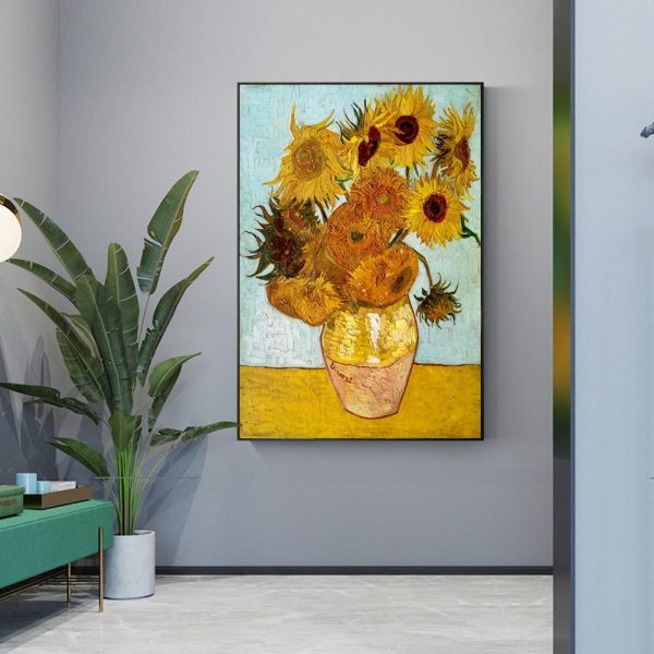 Sunflowers Van Gogh Wall Art Canvas Print - Image 5