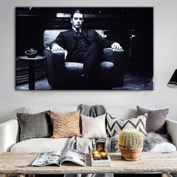 Godfather Vintage Movie Wall Art Canvas Print - Image 6