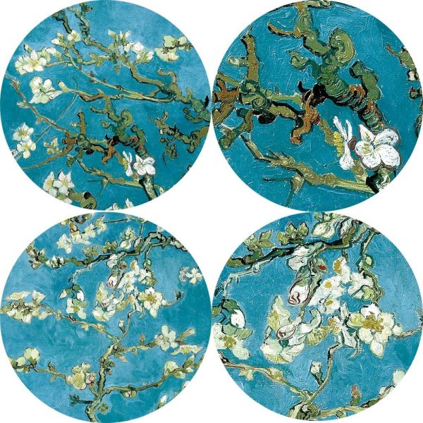 Almond Blossom Van Gogh Wall Art Canvas Print - Image 4