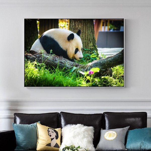 Giant Panda Wall Art Canvas Print - Image 5