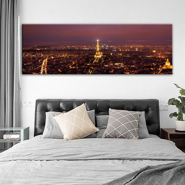 Skyline of Paris Canvas Print Picture