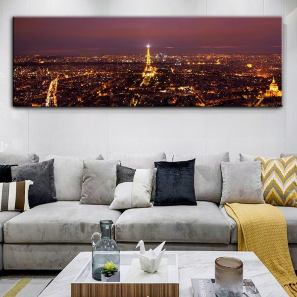 Skyline of Paris Canvas Print Picture - Image 2