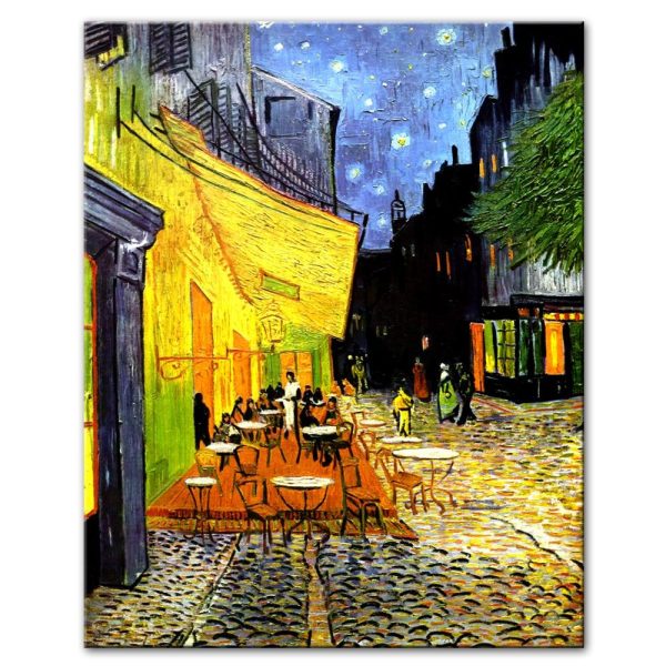 Night Cafe Van Gogh Wall Art Canvas Print - Image 3