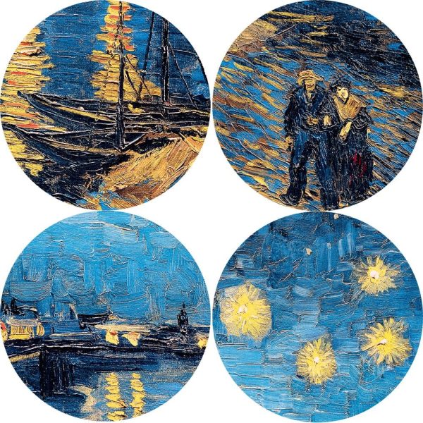 Starry Night Van Gogh Wall Art Canvas Print - Image 5
