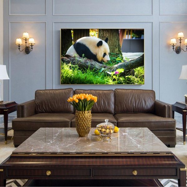 Giant Panda Wall Art Canvas Print - Image 6