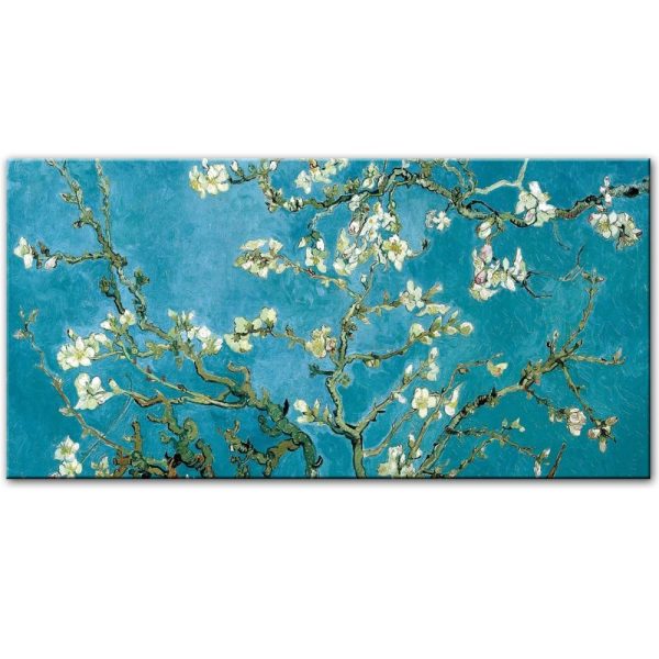 Almond Blossom Van Gogh Wall Art Canvas Print - Image 3