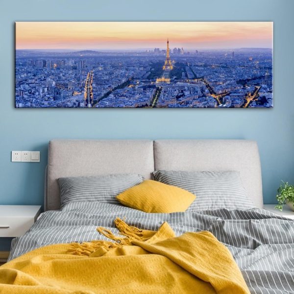 Skyline of Paris Canvas Print Picture - Image 5