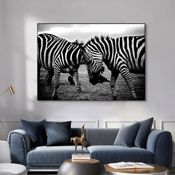 Africa Zebra Wall Art Picture - Image 6