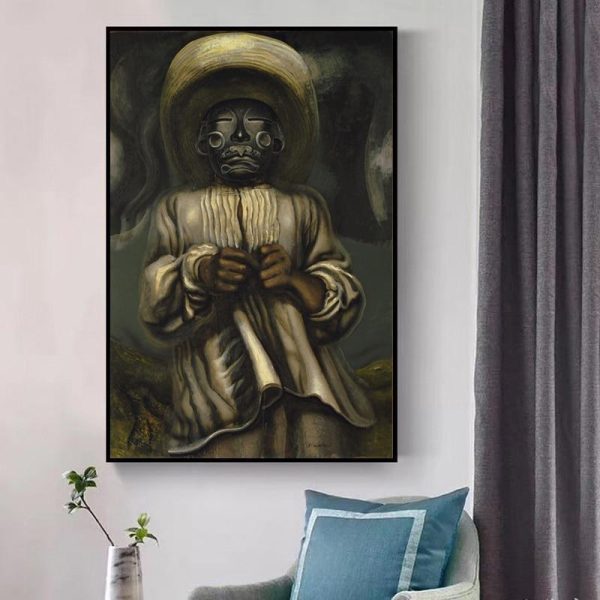 David Alfaro Siqueiros Moma Wall Art Canvas Print - Image 2