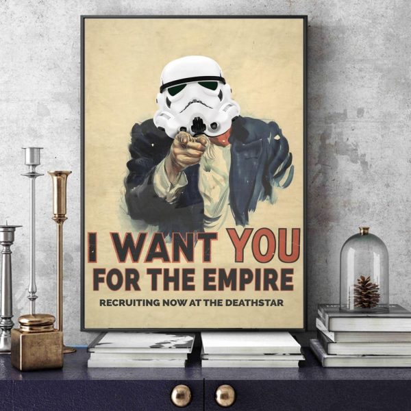I Want You for the Empire Wall Art Canvas Print