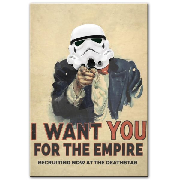 I Want You for the Empire Wall Art Canvas Print - Image 3