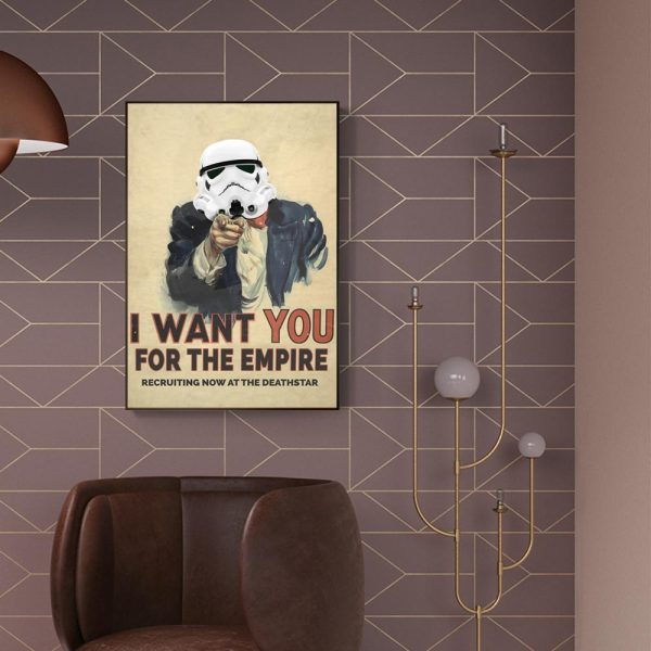 I Want You for the Empire Wall Art Canvas Print - Image 2