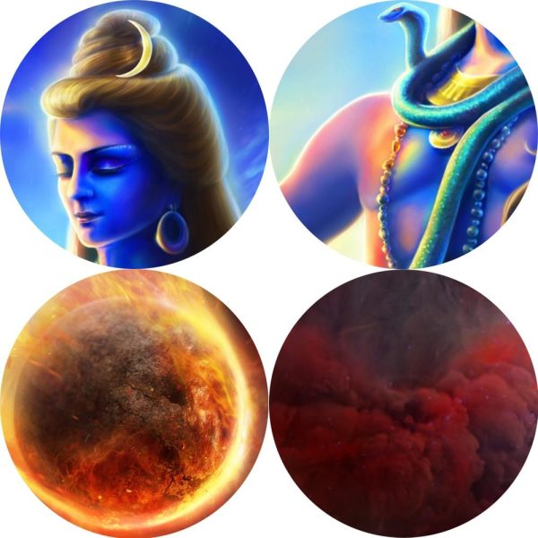 God Shiva Hinduism Canvas Print Wall Art Picture - Image 4
