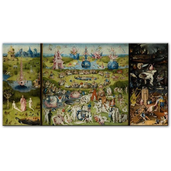 The Garden of Earthly Delights Bosch Hieronymus Wall Art Canvas Print - Image 3