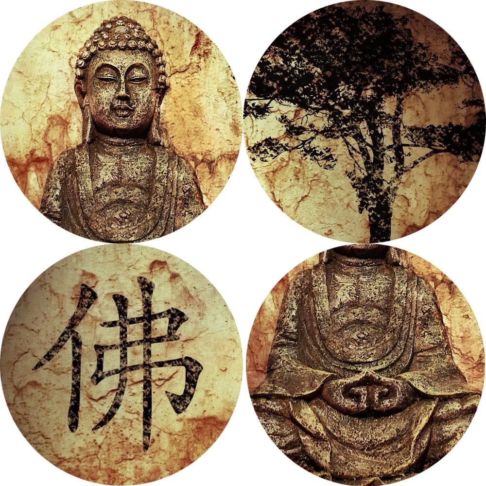 Vintage Sakyamuni Buddha Wall Art Canvas Print - Image 4