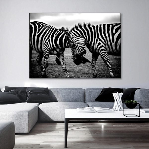 Africa Zebra Wall Art Picture - Image 5