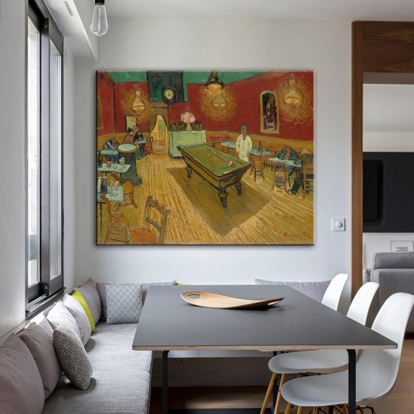 The Night Cafe Van Gogh Wall Art Canvas Print - Image 2