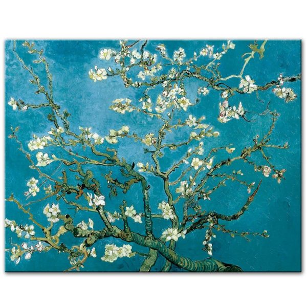 Almond Blossom Van Gogh Wall Art Canvas Print - Image 3
