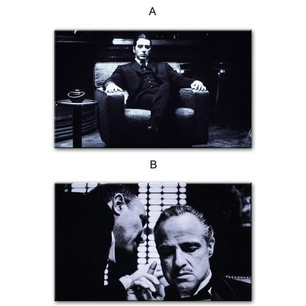 Godfather Vintage Movie Wall Art Canvas Print - Image 2