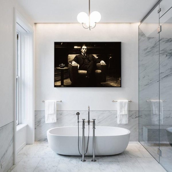 Godfather Vintage Movie Wall Art Canvas Print - Image 6