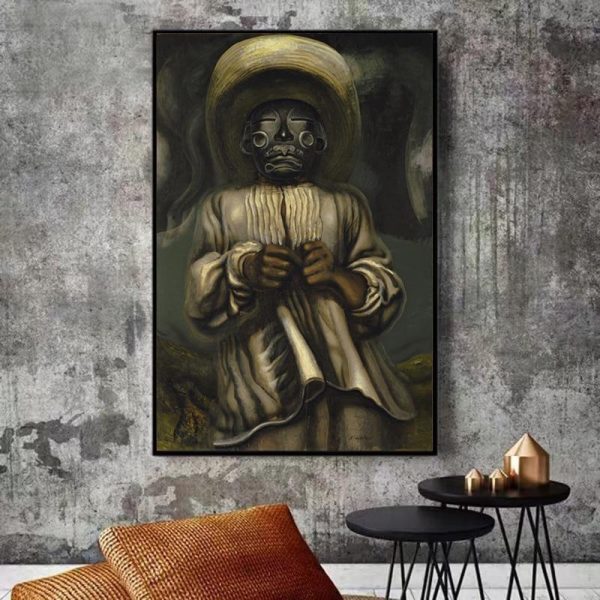 David Alfaro Siqueiros Moma Wall Art Canvas Print - Image 3