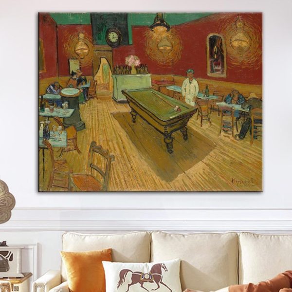 The Night Cafe Van Gogh Wall Art Canvas Print - Image 5