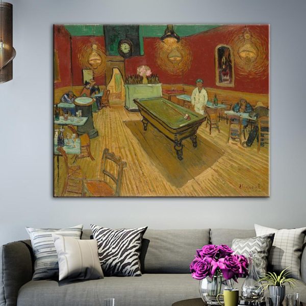 The Night Cafe Van Gogh Wall Art Canvas Print