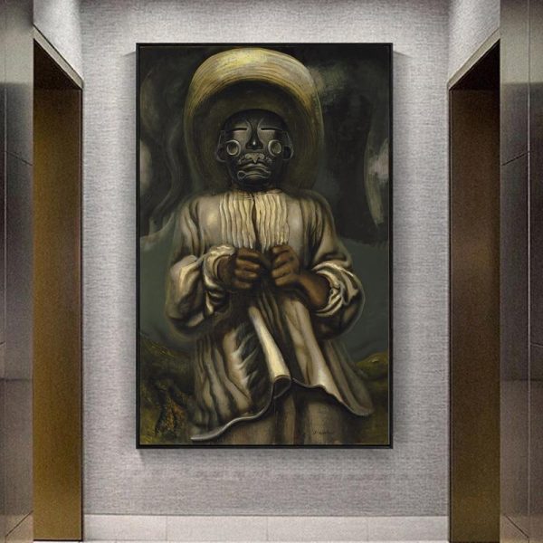 David Alfaro Siqueiros Moma Wall Art Canvas Print