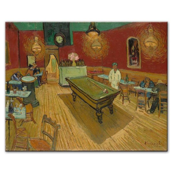 The Night Cafe Van Gogh Wall Art Canvas Print - Image 3
