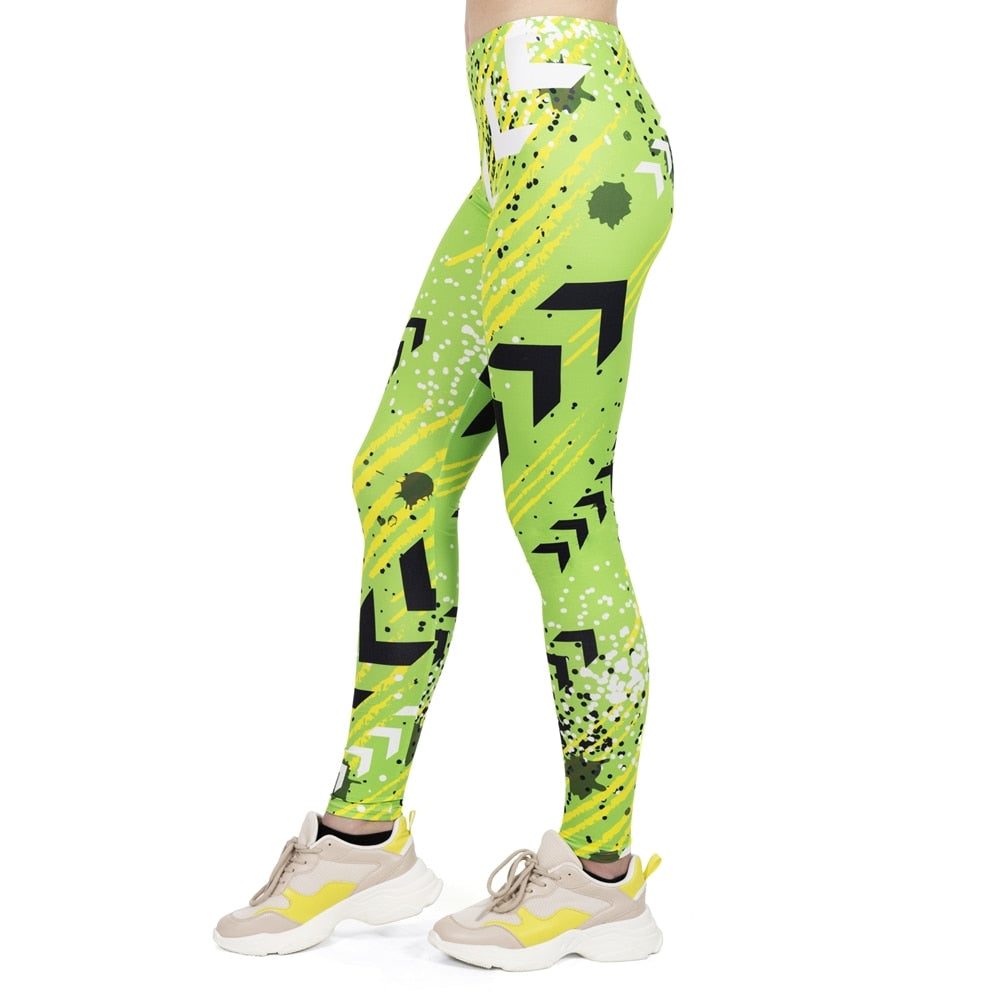Fashion High Elasticity Workout Legins