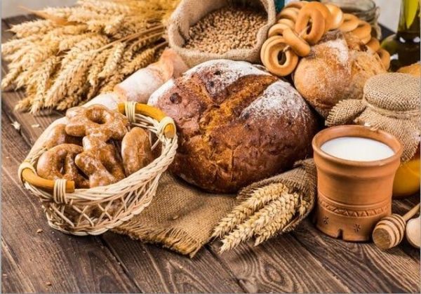 Bread Milk Nuts Wall Art Canvas Print - Image 7
