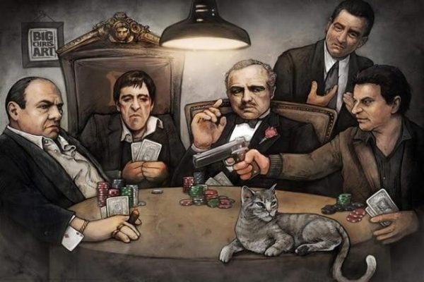 Godfather Gangsters Classic Movie Wall Art Canvas Print - Image 5