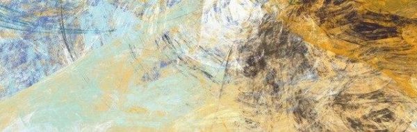 Abstract Colorful Brushstroke and Lines Wall Art Canvas Print - Image 7