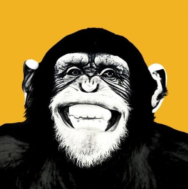 Graffiti Funny Orangutan Wall Art Canvas Picture - Image 7