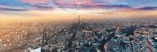 Skyline of Paris Canvas Print Picture - Image 7