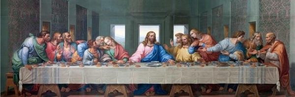 The Last Supper of Jesus Leonardo da Vinci Wall Canvas Print - Image 7