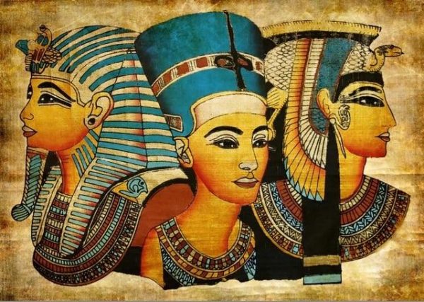 King Tut, Nefertiti and Cleopatra Wall Art Canvas Print - Image 7